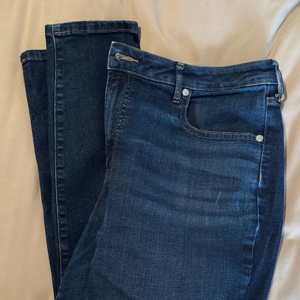 Everlane Indigo High-Rise Skinny Jeans